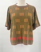 Bauhaus Short Sleeve Sweater Tee, Saturn