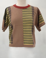 Benita Sweater Tee, Ochre