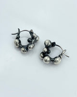 TenThousandThings Molten Cluster Hoop Earrings