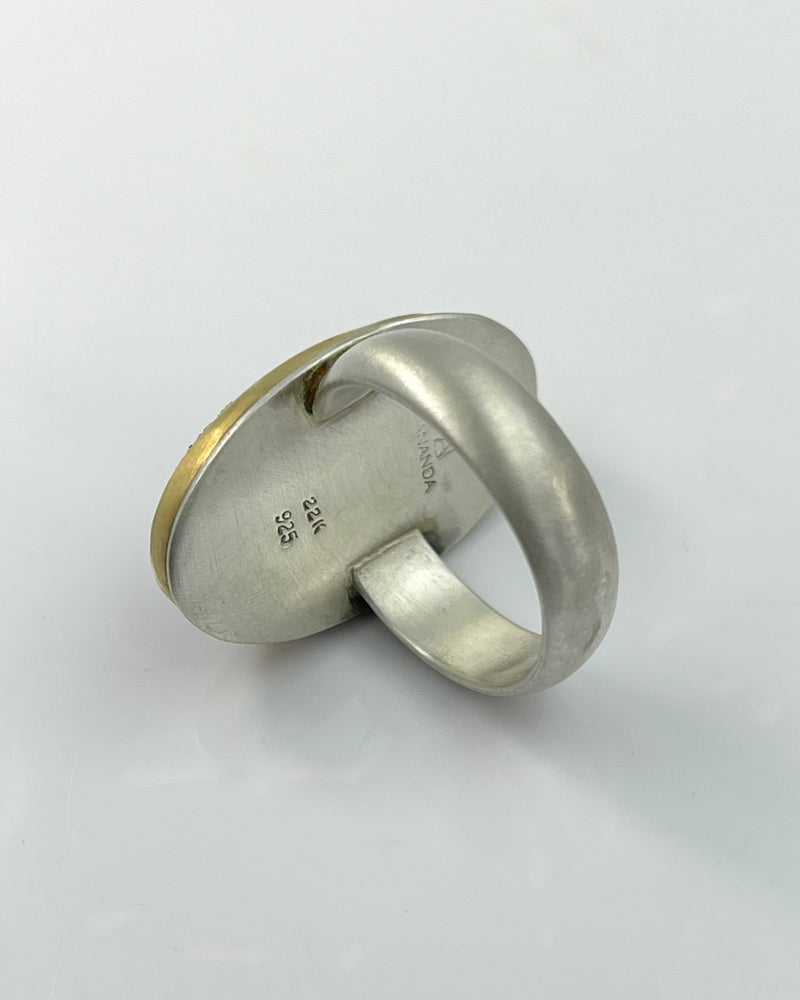 Ananda Khalsa Druzy Ring
