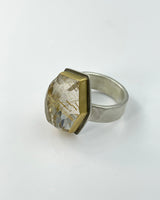 Ananda Khalsa Rutilated Quartz Ring