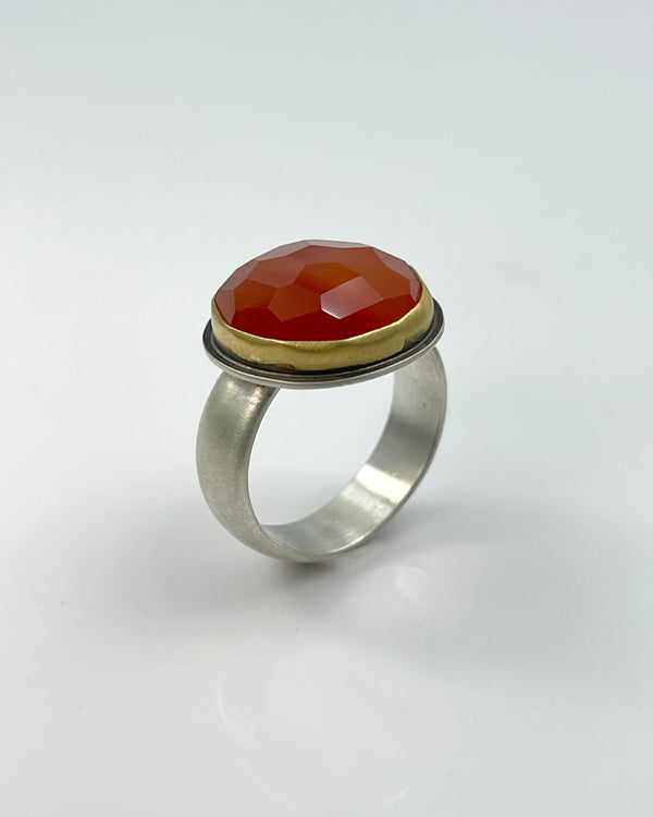 Ananda Khalsa Carnelian Ring