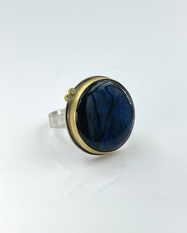 Ananda Khalsa Labradorite Ring