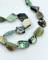 Lena Skadegard Large Scale Abalone Necklace