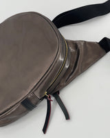 Kangourou Linen Crossbody Bag