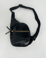 Kangourou Linen Crossbody Bag