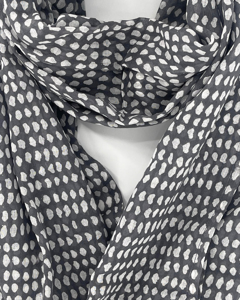 Block Printed Cotton Scarves