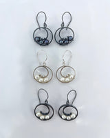 Ashka Dymel Spiral Earrings
