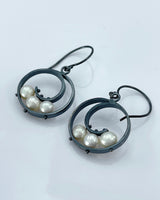 Ashka Dymel Spiral Earrings