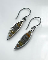 Ashka Dymel Leaf Earrings