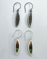 Ashka Dymel Leaf Earrings