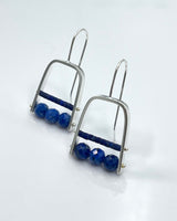 Ashka Dymel Squared Arc Earrings