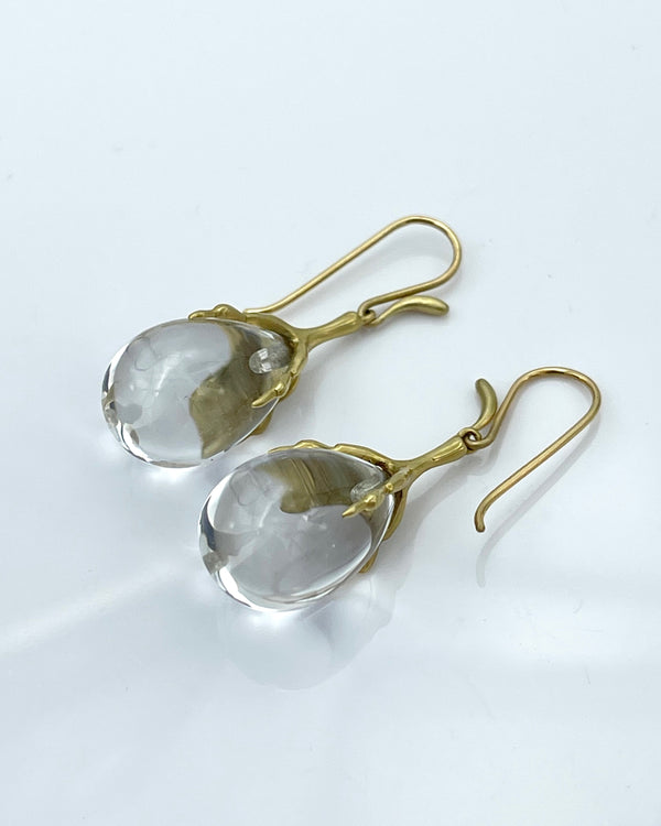 Annette Ferdinandsen Crystal Egg Earrings