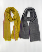 Mini Chevron Wool Scarves