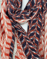 Chevron Leaf Scarves