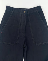 Women's Stove Pipe Jeans, Black