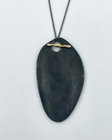 Julie Cohn Black Odin Bronze Pendant