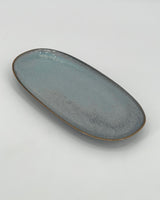 Indigo Fog Oblong 11 1/4" Plate