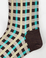 Kilian Plaid Crew Socks