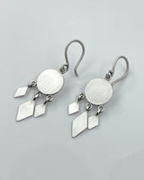 Jane Diaz Victorian Inspired Diamond Dangle Earrings