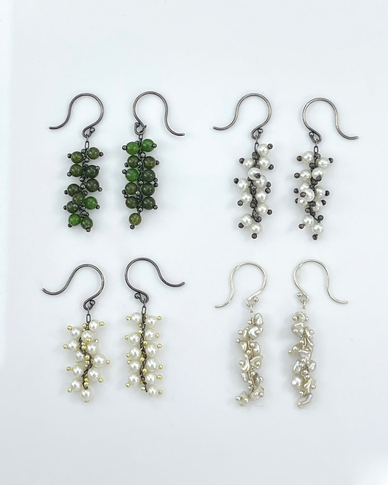TenThousandThings Short Spiral Earrings