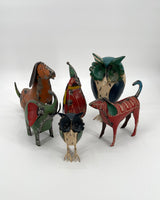 Recycled Metal Animal Sculptures