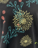 Night Blooms Black Sweatshirt