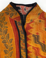 Ladhiya Quilted Patchwork Kantha Jacket