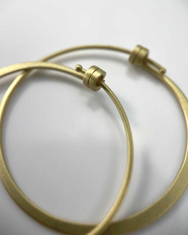 Carla Caruso Small Signature 18kt Hoops