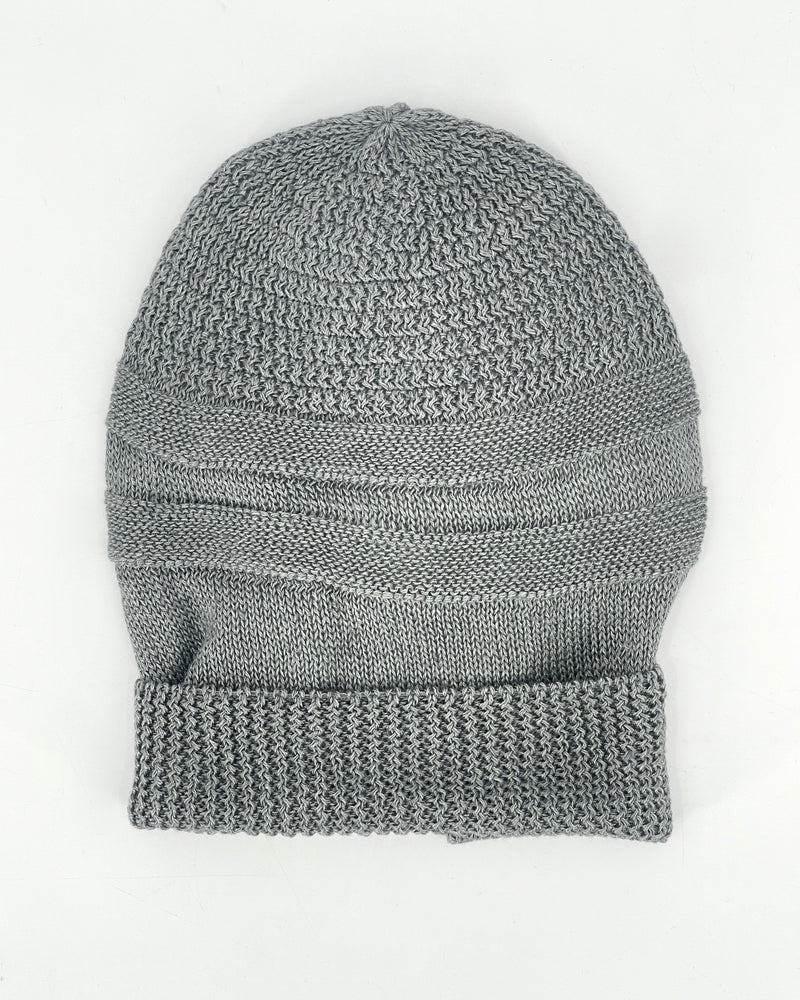 Linen Kiki Knit Hat by Maison Enku