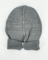 Linen Kiki Knit Hat by Maison Enku
