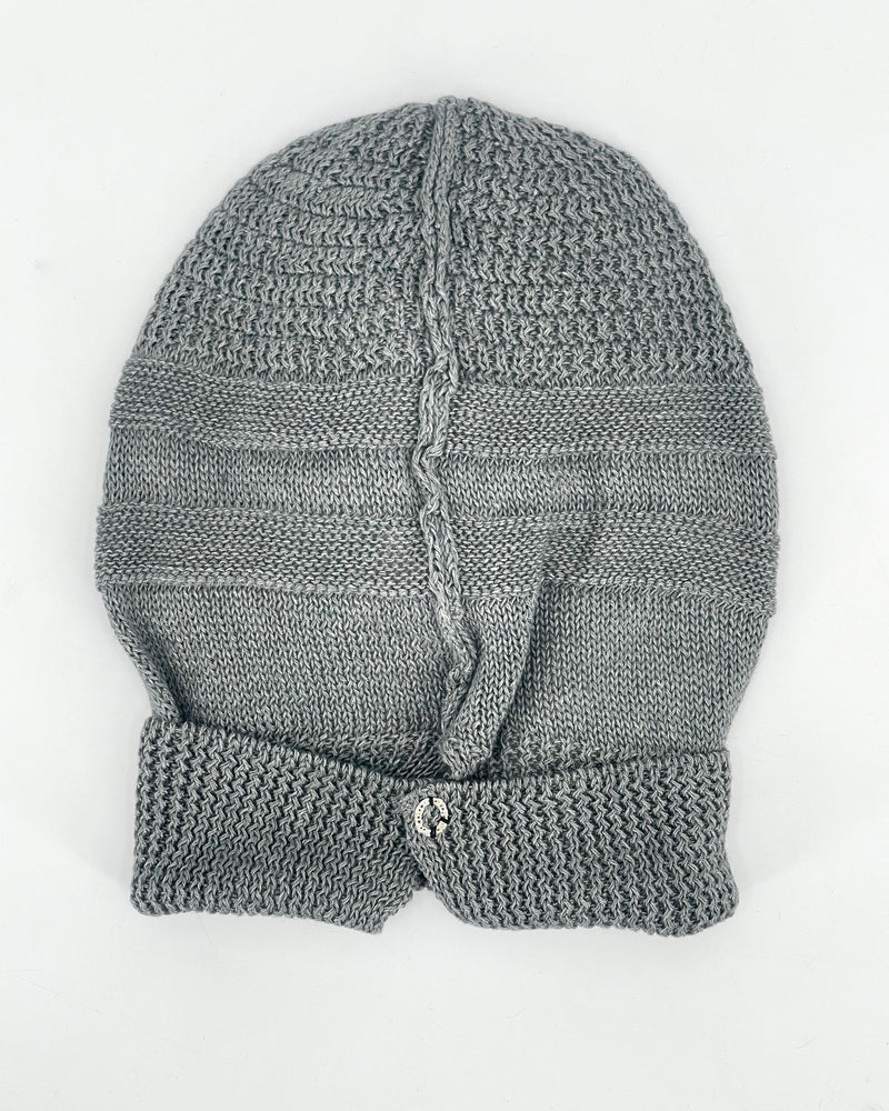 Linen Kiki Knit Hat by Maison Enku