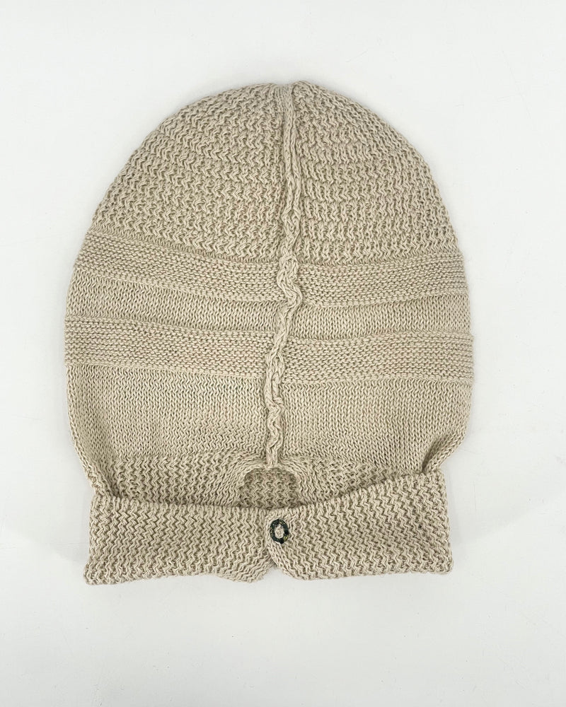 Linen Kiki Knit Hat by Maison Enku