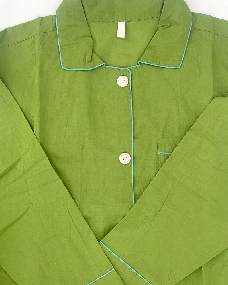 Oversize Pajama Set, Spring Onion