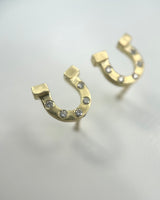 Annette Ferdinandsen Paloma Lucky Horseshoe Earrings