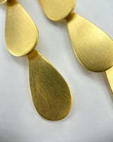 Jane Diaz Tear Drop Cascade Earrings