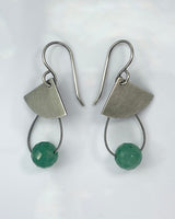 Lorelei Hamm Small Silver Drop Earrings