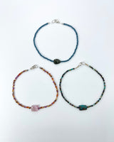 Margaret Solow Skinny Stone Bracelets