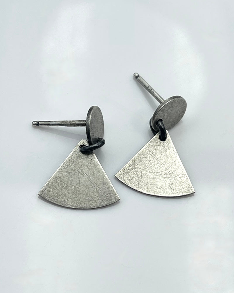 Lorelei Hamm Small Silver Drop Earrings
