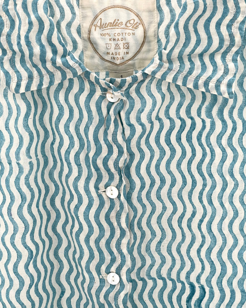Wavy Cotton Shirt