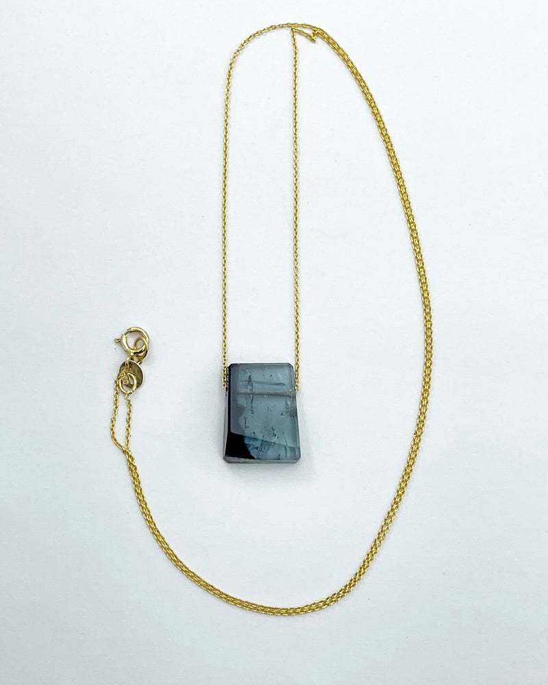 Margaret Solow Stone & Gold Chain Necklaces