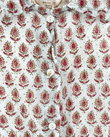 Little Flower Cotton Shirt