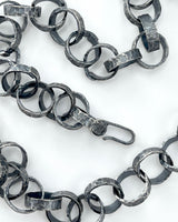 Heather Guidero Large Hammered Link Necklace