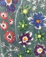 Bed of Flowers Wool & Silk Scarf