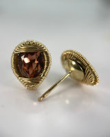 Dana Kellin Blush Crystal Earrings