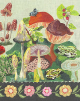 Mushrooms Tablecloth