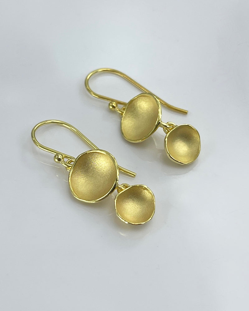 Sarah Richardson Double Dishy Drop Earrings