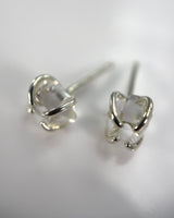 Melissa Joy Manning Herkimer Cut Topaz Earrings