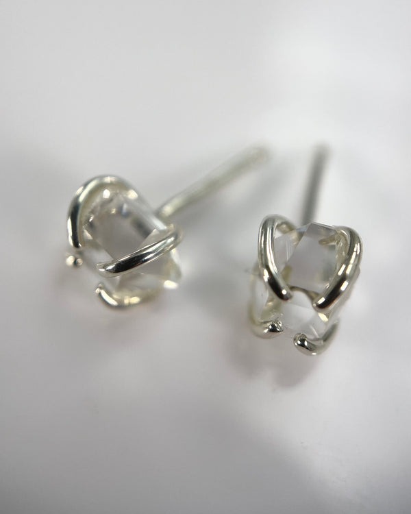 Melissa Joy Manning Herkimer Cut Topaz Earrings