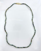 Lena Skadegard Turquoise & Chrysoprase Necklaces